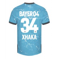 Camisa de time de futebol Bayer Leverkusen Granit Xhaka #34 Replicas 3º Equipamento 2023-24 Manga Curta
